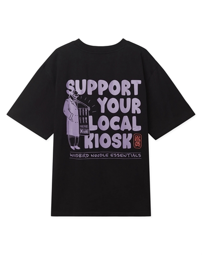 Woodbird - WBBaine Support T-shirt - Black